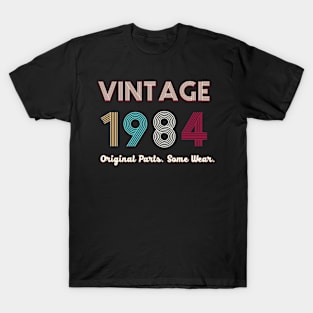 Vintage 1984 Original Parts. Some Ware T-Shirt